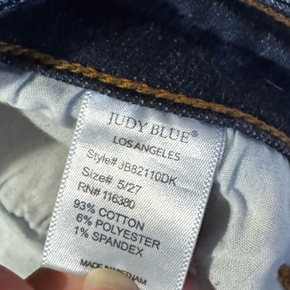 Judy Blue non- distressed skinny jeans size 5/27 - Picture 5 of 5